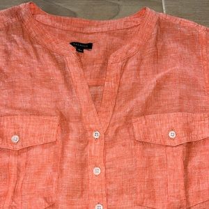 Talbots linen top